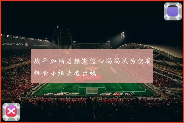 战平加纳后赖斯信心满满认为仍有机会小组头名出线